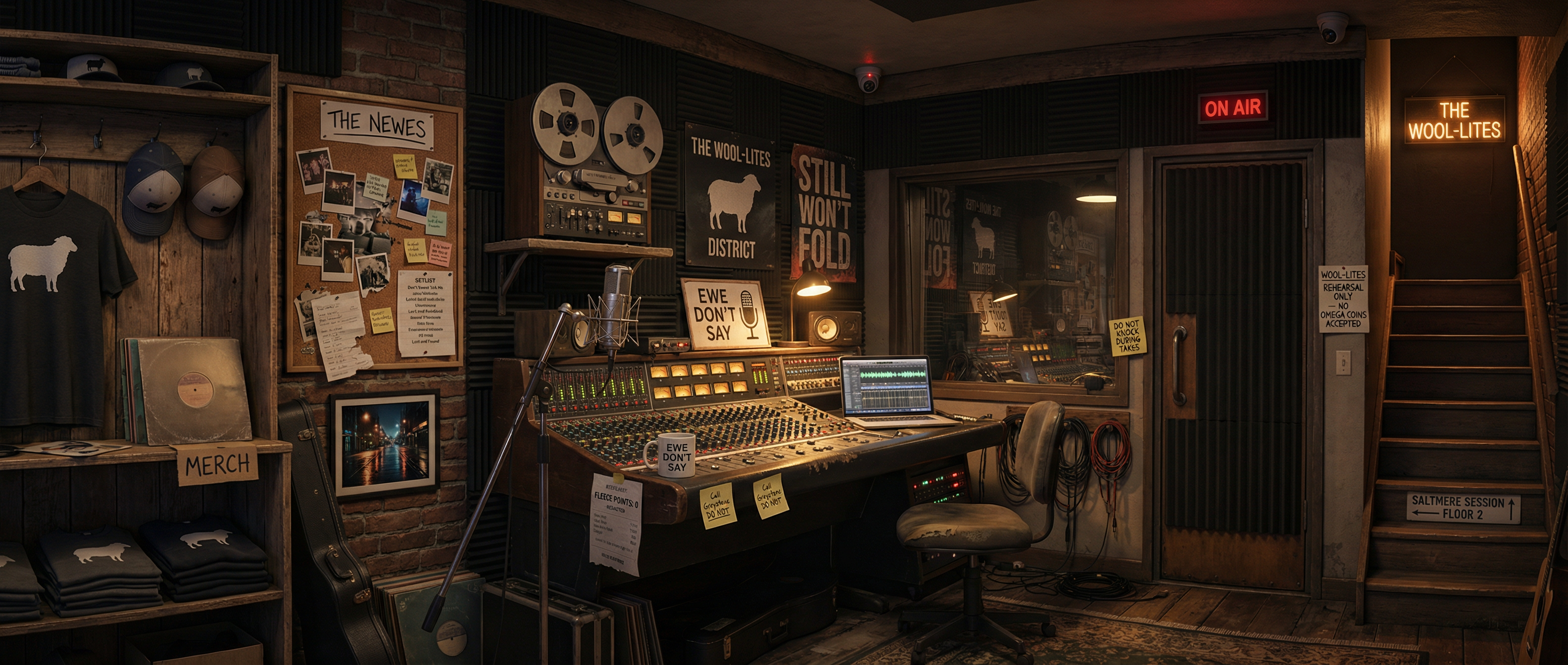 The Wool-Lites Recording Studio